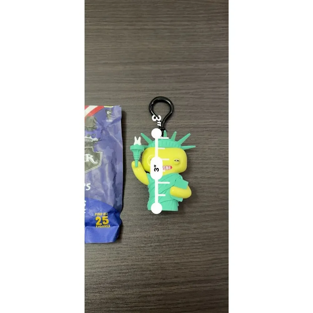 Fuggler 250 Years Of Fuggtastic USA Bag Clip Keychain - Lady Liburpy